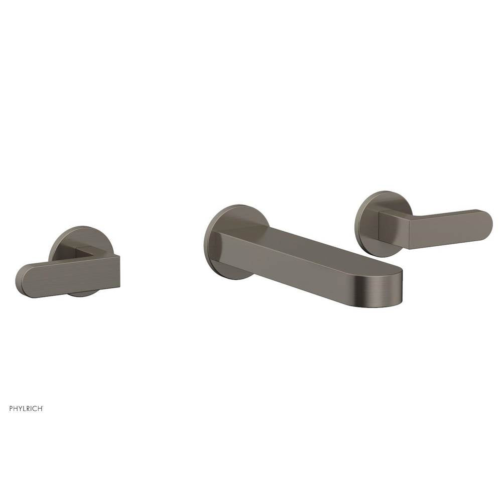 Phylrich - Wall Lav Faucet To Rond, Lever Handles - Pewter