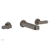 Phylrich - Wall Lav Faucet To Rond, Lever Handles - Pewter