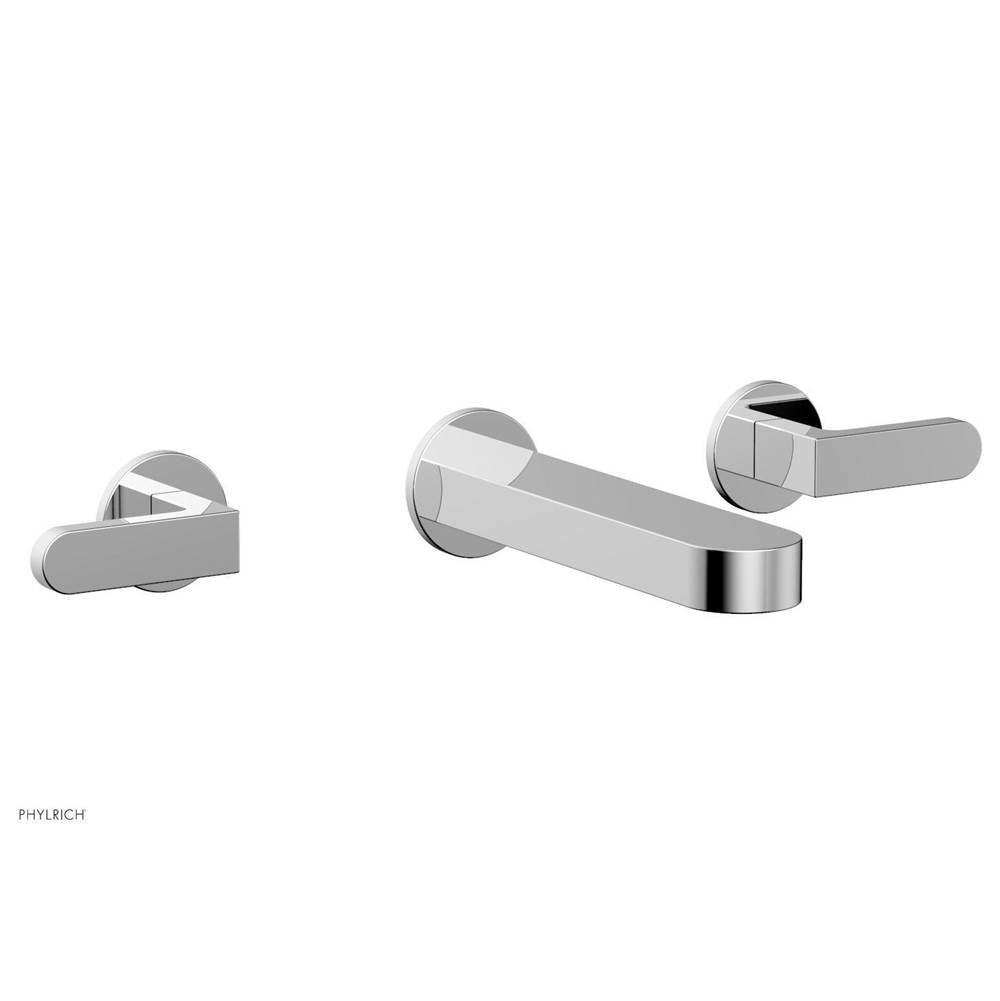 Phylrich - Wall Lav Faucet To Rond, Lever Handles - Satin Brass
