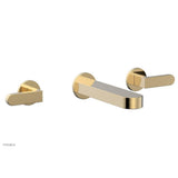 Phylrich - Wall Lav Faucet To Rond, Lever Handles - Polished Nickel