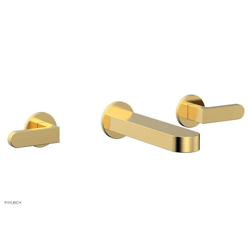 Phylrich - Wall Lav Faucet To Rond, Lever Handles - Burnished Gold