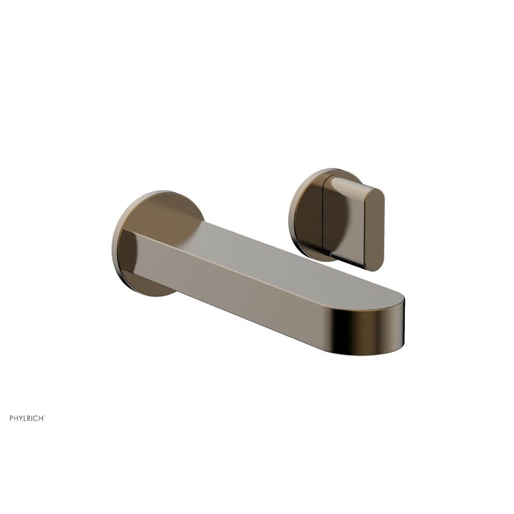 Phylrich - Wall Lav Single Rond, Blade  Handle - Antique Brass