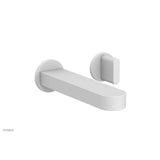 Phylrich - Wall Lav Single Rond, Blade  Handle - Satin White