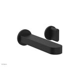 Phylrich - Wall Lav Single Rond, Blade  Handle - Matte Black