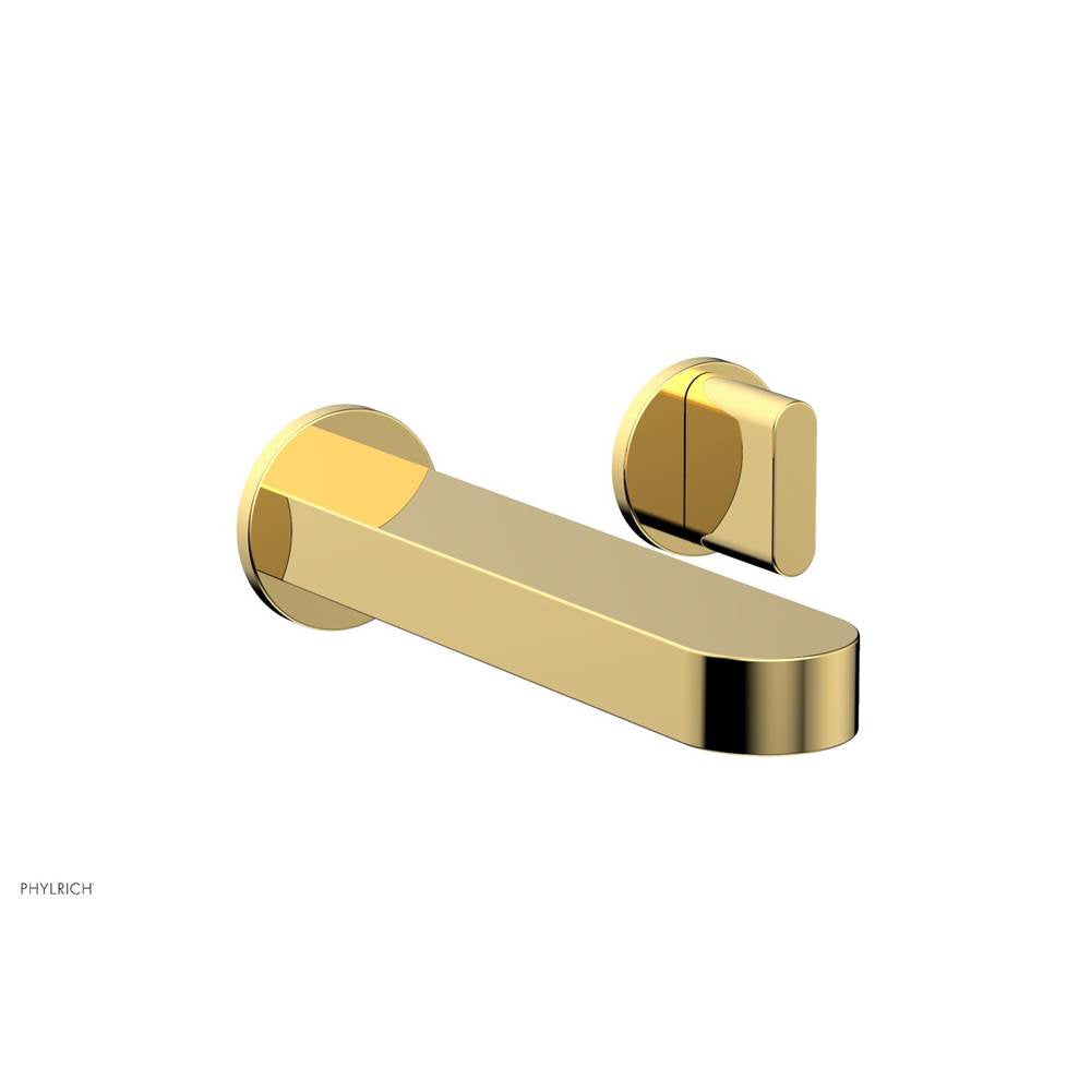 Phylrich - Wall Lav Single Rond, Blade  Handle - Polished Gold