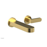Phylrich - Wall Lav Single Rond, Lever  Handle - Satin chrome