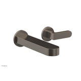 Phylrich - Wall Lav Single Rond, Lever  Handle - Burnished Nickel