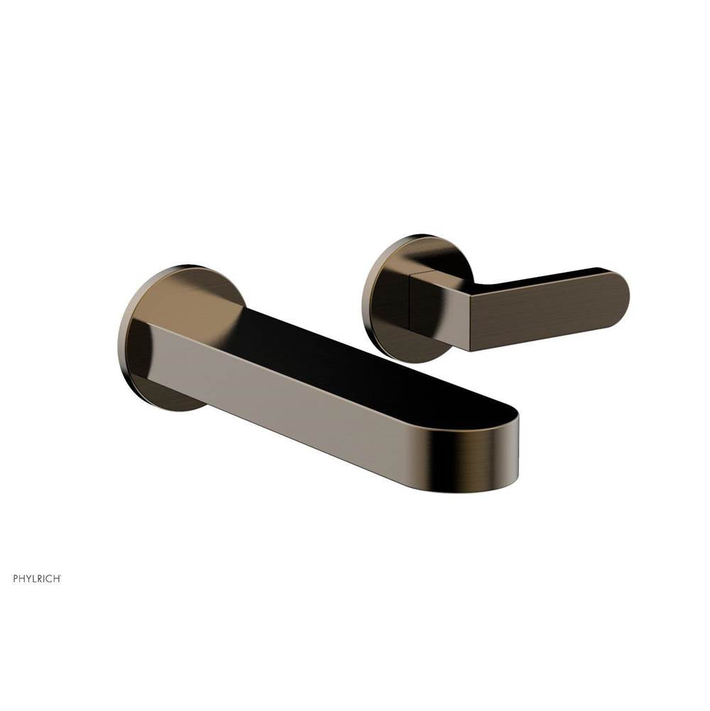 Phylrich - Wall Lav Single Rond, Lever  Handle - Antique Bronze