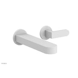 Phylrich - Wall Lav Single Rond, Lever  Handle - Satin White