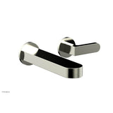 Phylrich - Wall Lav Single Rond, Lever  Handle - Polished Brass