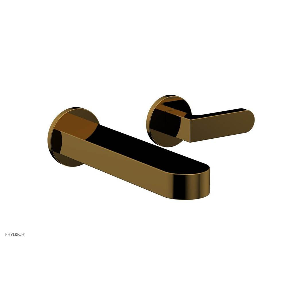 Phylrich - Wall Lav Single Rond, Lever  Handle - Polished Gold