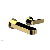 Phylrich - Wall Lav Single Rond, Lever  Handle - Satin Gold