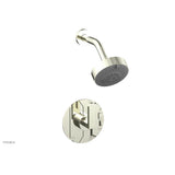 Phylrich - Pb Shwr Kit Rond, Lever Handle - Burnished Nickel