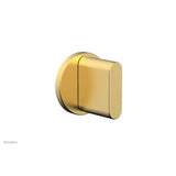 Phylrich - Volume Control Trim Rond, Blade Handle - Burnished Gold