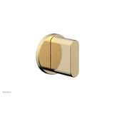 Phylrich - Volume Control Trim Rond, Blade Handle - Satin Brass