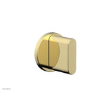 Phylrich - Volume Control Trim Rond, Blade Handle - Polished Brass