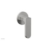 Phylrich - Volume Control Trim Rond, Lever Handle - Satin chrome