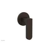 Phylrich - Volume Control Trim Rond, Lever Handle - Antique Bronze