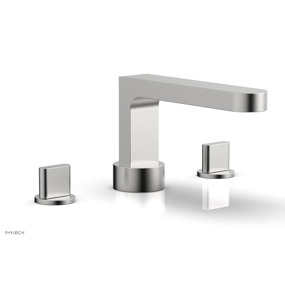 Phylrich - Deck Tub Set Rond, Blade Handle - Satin chrome
