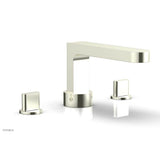 Phylrich - Deck Tub Set Rond, Blade Handle - Burnished Nickel