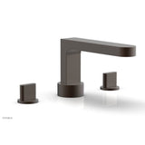 Phylrich - Deck Tub Set Rond, Blade Handle - Oil Rubbed Bronze