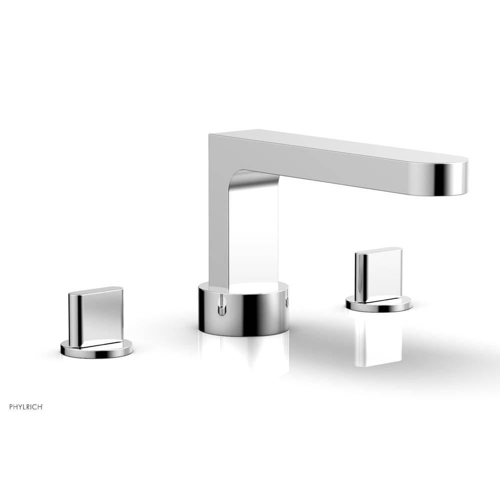 Phylrich - Deck Tub Set Rond, Blade Handle - Polished Chrome