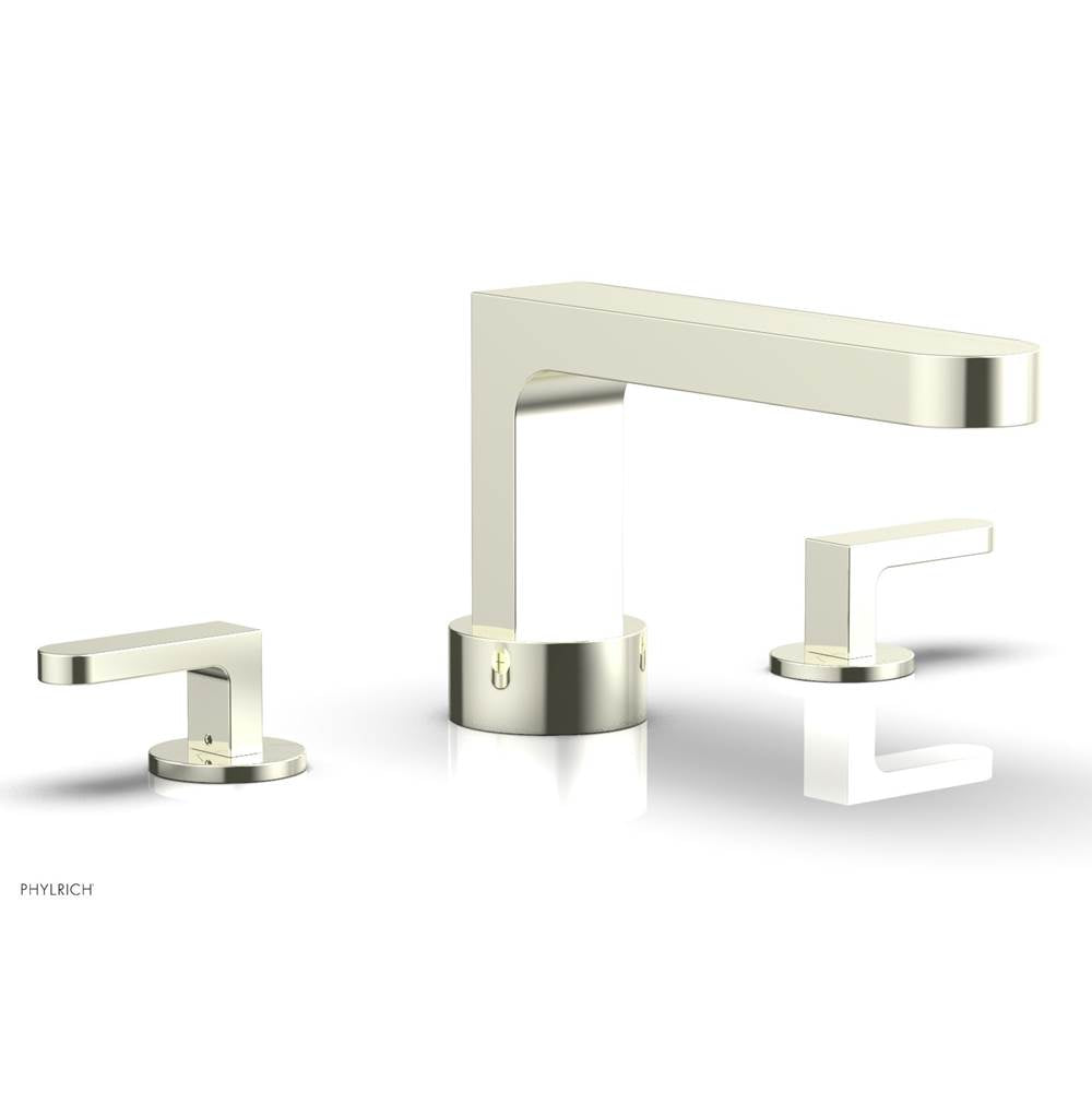 Phylrich - Deck Tub Set Rond, Lever Handle - Burnished Nickel