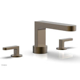 Phylrich - ROND Deck Tub Set - Lever Handles 183-41 - Old English Brass