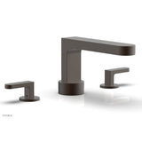 Phylrich - Deck Tub Set Rond, Lever Handle - Oil Rubbed Bronze