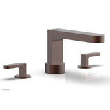 Phylrich - Deck Tub Set Rond, Lever Handle - Weathered Copper