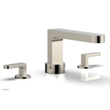 Phylrich - Deck Tub Set Rond, Lever Handle - Polished Nickel