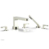 Phylrich - Deck Tub Set Rond W/ Hs, Lever Handle - Satin Nickel