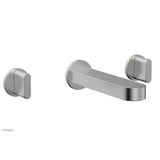 Phylrich - Wall Tub Set Rond, Blade Handle - Satin chrome