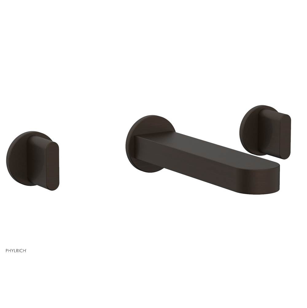 Phylrich - Wall Tub Set Rond, Blade Handle - Antique Bronze
