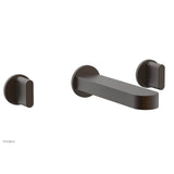Phylrich - Wall Tub Set Rond, Blade Handle - Oil Rubbed Bronze
