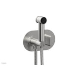 Phylrich - Wall Mounted Bidet Set Rond, Blade Hdl - Satin chrome