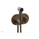 Phylrich - ROND Wall Mounted Bidet, Blade Handle 183-64 - Old English Brass