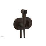 Phylrich - Wall Mounted Bidet Set Rond, Blade Hdl - Antique Bronze