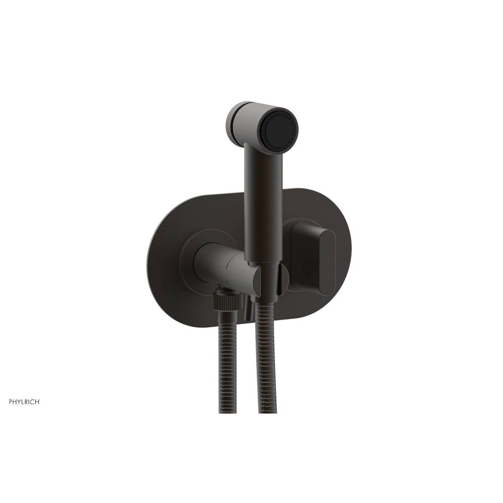 Phylrich - Wall Mounted Bidet Set Rond, Blade Hdl - Oil Rubbed Bronze