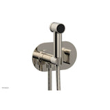 Phylrich - Wall Mounted Bidet Set Rond, Blade Hdl - Polished Nickel