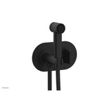 Phylrich - Wall Mounted Bidet Set Rond, Blade Hdl - Matte Black