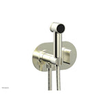 Phylrich - Wall Mounted Bidet Set Rond, Blade Hdl - Satin Nickel