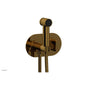 Phylrich - Wall Mounted Bidet Set Rond, Blade Hdl - French Brass