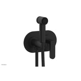 Phylrich - Wall Mounted Bidet Set Rond, Lever Hdl - Matte Black