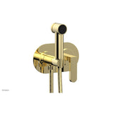 Phylrich - Wall Mounted Bidet Set Rond, Lever Hdl - Polished Brass