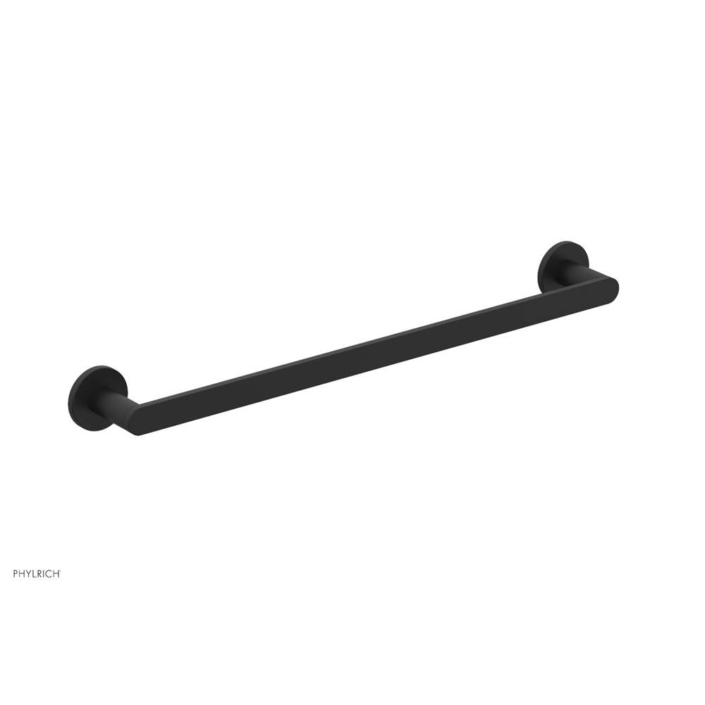 Phylrich - 18'' Rond Towel Bar - Matte Black