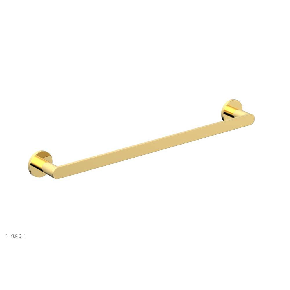 Phylrich - 18'' Rond Towel Bar - Polished Gold