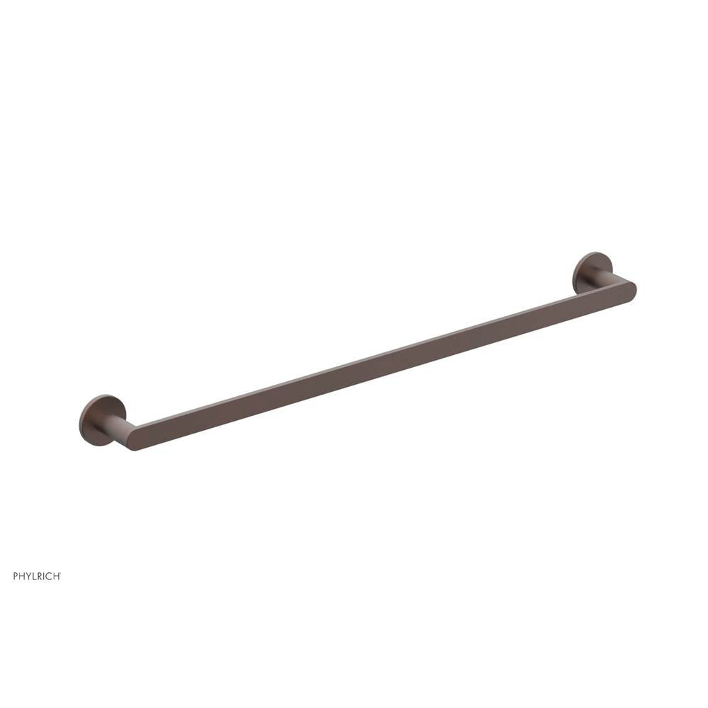 Phylrich - 24'' Rond Towel Bar - Weathered Copper