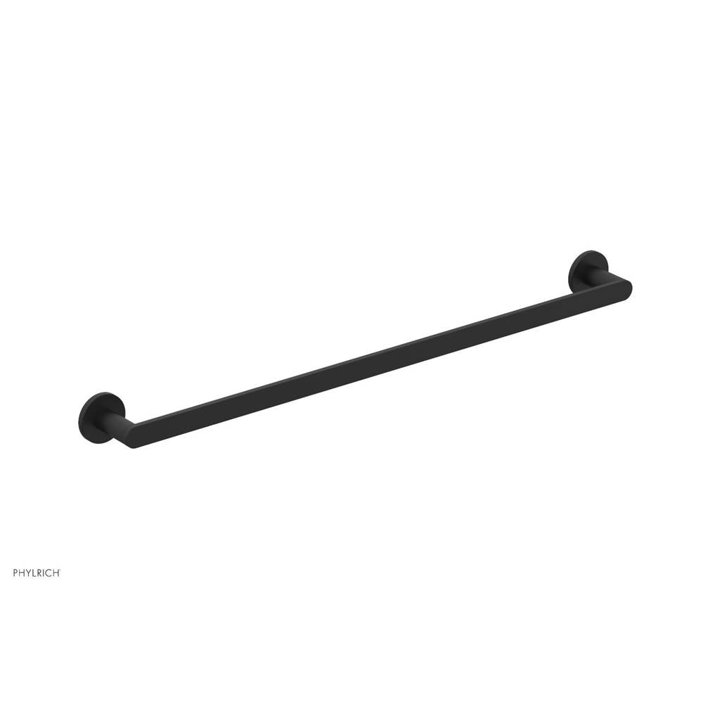 Phylrich - 24'' Rond Towel Bar - Matte Black