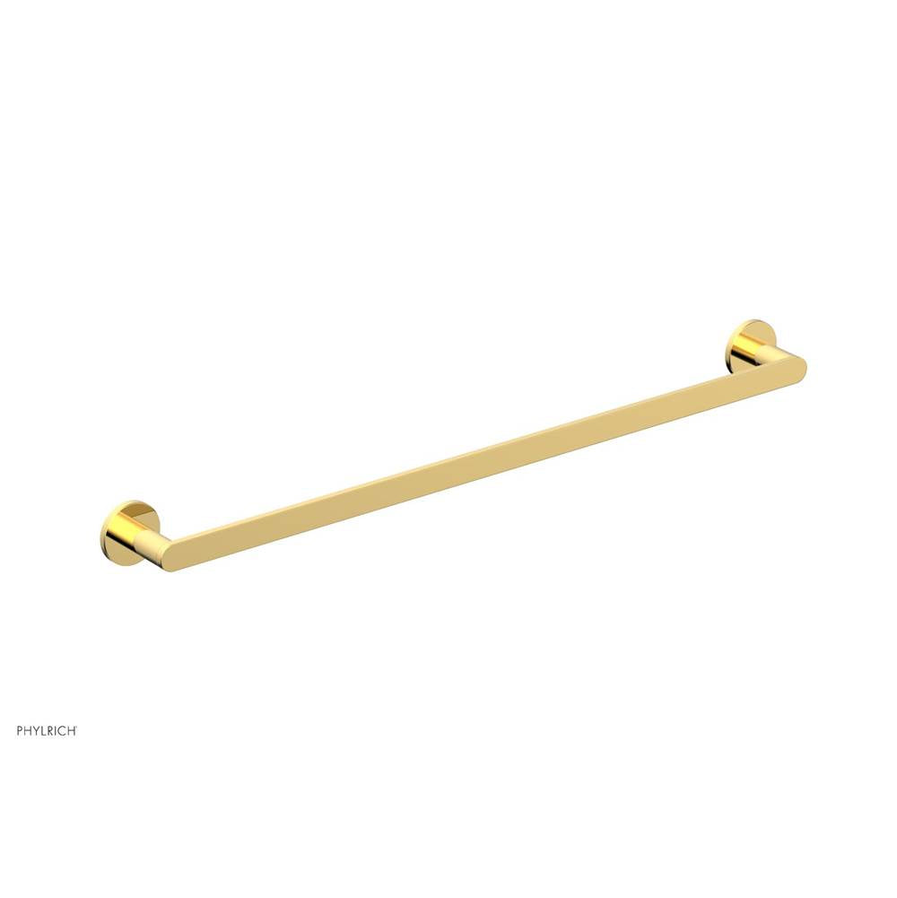 Phylrich - 24'' Rond Towel Bar - Polished Gold